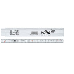 Wiha 27058 règle 2000 mm Fibre de verre, Polyamide