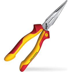 Wiha Pince demi-ronde Professional electric avec taillant forme droite 160 mm, 6 1/2" (27422)
