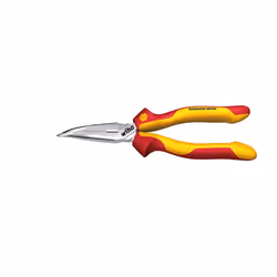 Pince demi-ronde Professional electric avec taillant, forme courbe, env. 40° - WIHA - 27425