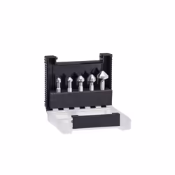 Wiha 79186 B5, Perceuse, Mèche de perçage conique, 35 mm, Boîte, 5 pièce(s), 6,3, 8,3, 10,4, 12,4, 16,5