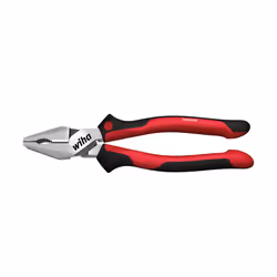 Wiha 32320, Pinces d'électricien, Acier, Noir, Rouge, 225 mm, 428 g