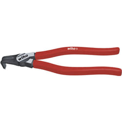 Wiha Pince pour circlips avec système de maintien MagicTips® pour circlips intérieurs (alésages), forme coudée J 21, 180 mm (34695)