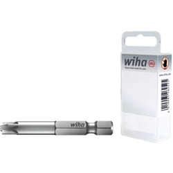 Wiha - Embout Professional 70 mm PlusMinus/Pozidriv 1/4' E6,3 dans un coffret 2 pcs (36086)