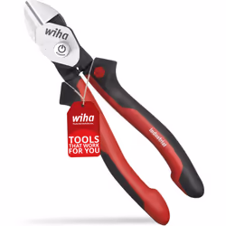 La plus efficace des pinces coupantes diagonale – la pince coupante diagonale Wiha Industrial BiCut convient idéalement pour ...