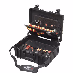 Wiha Competence XL, Noir, Métallique, Rouge, Jaune, 13 kg, 83 outils