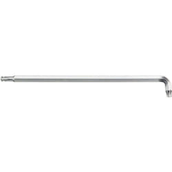 Clé mâle torx® à tête sphérique avec jambe courte, argent titane T40 (40977) - Wiha