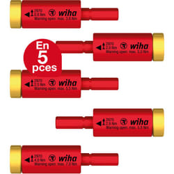 Wiha 41479 embout de tournevis 5 pièce(s)