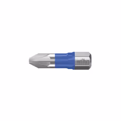 Wiha 41602, 5 pièce(s), Cruciforme, PZ 2, 25 mm, 25,4 / 4 mm (1 / 4"), Hexagonal