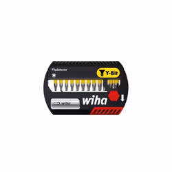 Wiha FlipSelector Y bit set, 13 pièce(s), Torx, 25 mm, 148 g