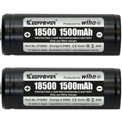 Wiha - Jeu de piles18500 Li-Ion 2 pcs dans un coffret (41914)