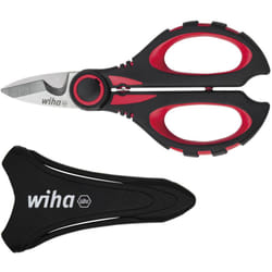 Wiha - Ciseaux avec fonction de sertissage 160 mm (41923)