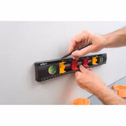 Wiha 42074 niveau 0,4 m Noir, Orange, Rouge