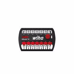 Wiha 42099, 8 pièce(s), Cruciforme, PZ 1, PZ 2, PZ 3, 126 g