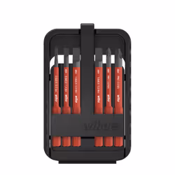 Wiha 43159, 6 pièce(s), Plat, Étoile, PH 1, PH 2, 2.5,3.5,5.5,6.5 mm, 75 mm, 141 g
