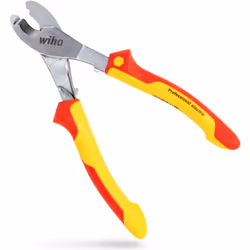 Pince coupe-câbles Professional electric avec ressort d'ouverture activable et désactivable - WIHA - 43666