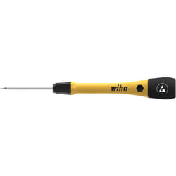 Tournevis de précision PicoFinish® esd Six pans 2.5 mm x 60 mm (43684) - Wiha