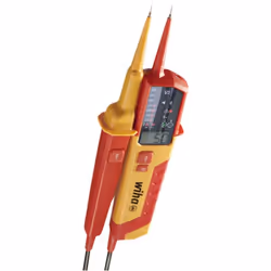Wiha 45217 Tournevis Testeur de Tension AC/DC 1000V LCD IP64 Rouge Jaune - Vue supplémentaire 10