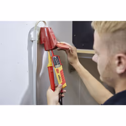 Wiha 45217 Tournevis Testeur de Tension AC/DC 1000V LCD IP64 Rouge Jaune - Vue supplémentaire 4