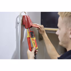 Wiha 45217 Tournevis Testeur de Tension AC/DC 1000V LCD IP64 Rouge Jaune - Vue supplémentaire 6