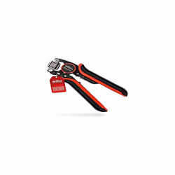 Pince à sertir automatique pour embouts de fils sertissage carré, avec tête de sertissage rotative - WIHA - 45223