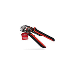 Pince à sertir automatique pour embouts de fils sertissage carré, avec tête de sertissage rotative - WIHA - 45223