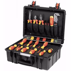 Mallette doutils - WIHA - 45257 - 39 pièces - Polypropylène - IP67 étanche