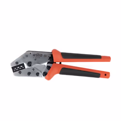 Pince à sertir pour œillets et contacts de câbles isolés Wiha 45796; 250 mm