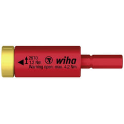 Wiha - 46402 pour électricien Tournevis dynamométrique 1.2 - 1.2 Nm