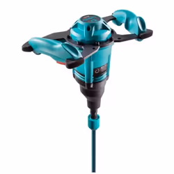 Collomix Xo 1 R HF + WK 120 HF, Béton, Mortier, Sans clé, Aluminium, Plastique, Noir, Bleu, II, 93 dB