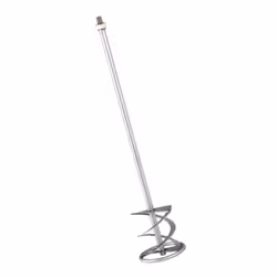 Collomix Turbine WK, Ø 120 mm, M14 La conception avec deux hélices de malaxage disposées en spirale produit un mouvement du m ...