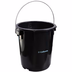 Bac de mélange MixTub 34L avec poignées - Noir - COLLOMIX - 60600