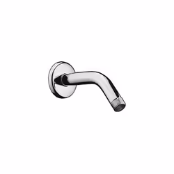 Hansgrohe Bras de douche 12,8cm mural chromé. Montage mural. Type d'installation: montage apparent. Raccordement G 1/2. Finit ...