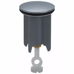 Garniture de vidage,chrome