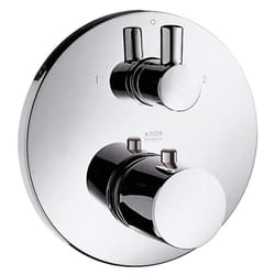 Axor Uno - Mitigeur thermostatique encastré avec vanne d'arrêt et inverseur, chrome 38720000