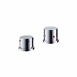 Hansgrohe Axor Starck Batterie bain/douche thermostatique 2 trous pour montage sur bord de baignoire ou plage de carrelage av ...
