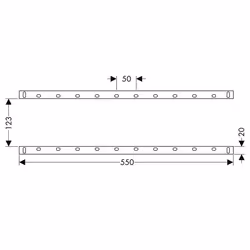 Hansgrohe 96615000 rail de douche