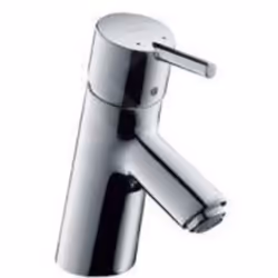 Mitigeur de lavabo finition : chrome montage : monotrou, sur plage ComfortZone 70 longueur du bec 100 mm jet normal avec AirP ...
