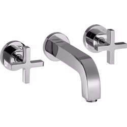 Saillie 162 mm jet normal Débit 5 l/min Soupapes en céramique chaud/froid 180 vanne crépine non obturable convient pour les c ...