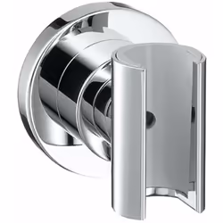 Support de douche pour flexible avec écrou conique adapté à tous les types de douchettes non réglable, position fixe image no ...