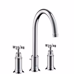 Robinet Mélangeur Lavabo 3 trous AXOR MONTREUX EcoSmart Hansgrohe - Chrome