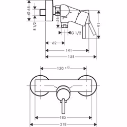 Hansgrohe Talis Chrome