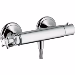 1 consommateur Cartouche thermostatique, valve céramique 180°. Serrure de sécurité 38°C clapet anti-retour Débit 20 l/min. Pr ...
