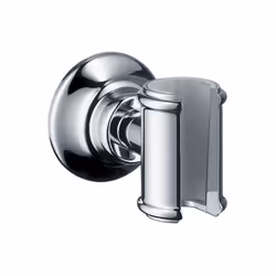 support de support hansgrohe match0 Axor Montreux chromé support, pour tuyaux avec écrou conique, convient à tous Handbrausen