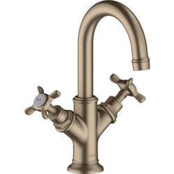 Hansgrohe - axor Montreux mitigeur lavabo 2 poignées 160, vidage