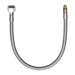 Tuyau de raccordement avec écrou union M8 x 0.75 g 3/8 p 450 mm Hansgrohe