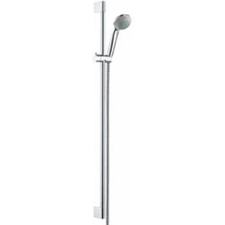 Crometta 85 - Set de douche Variojet 2 jets/barre murale Unica'Crometta 0,90 m, chrome 27762000 - Hansgrohe