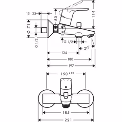Hansgrohe Focus Chrome
