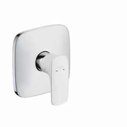 Hansgrohe PuraVida, Robinet de salle de bain, Chrome, Blanc