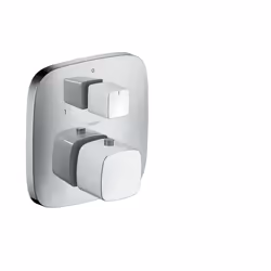 Hansgrohe PuraVida, Robinet de salle de bain, Chrome, Blanc