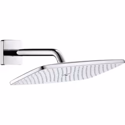 Dimensions de la pomme de douche : 360 x 190 mm Longueur du bras de douche 240 mm Articulation à rotule : douche de tête régl ...
